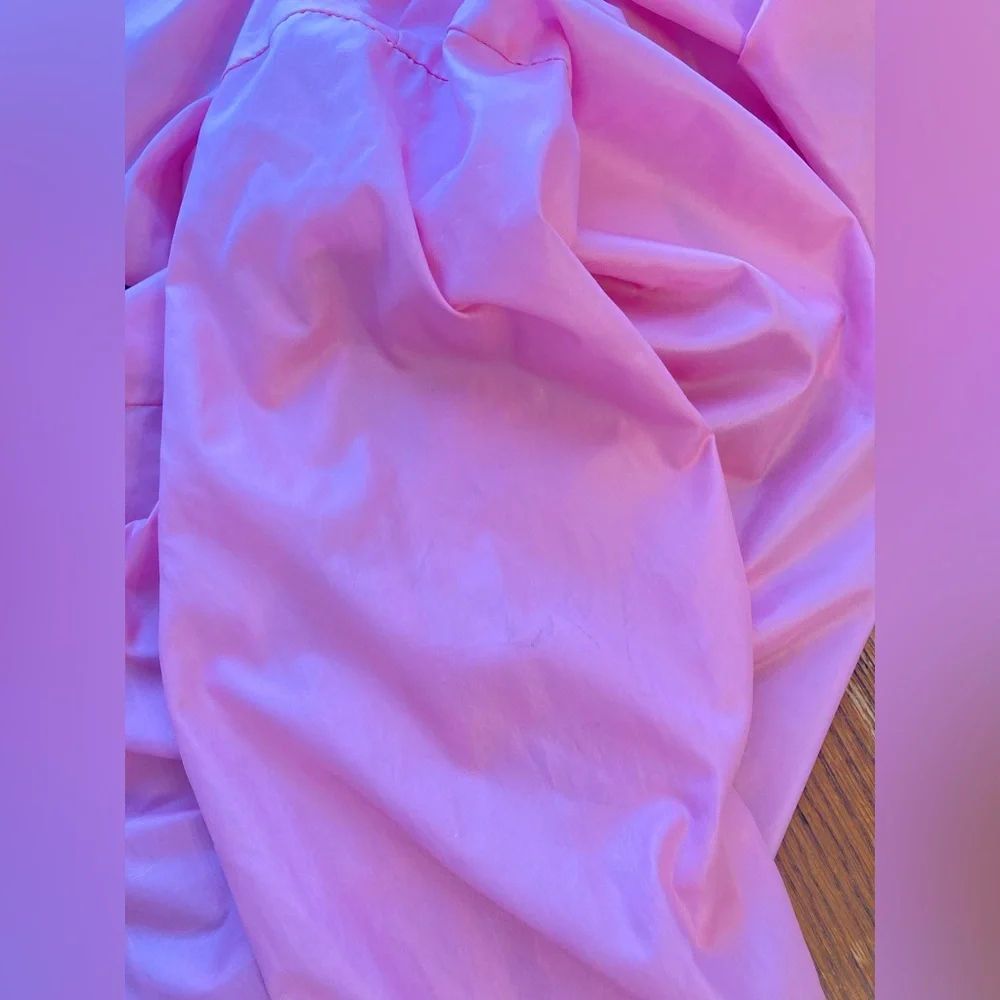 Vintage Izod Lacoste Pullover Windbreaker Barbie Pink - Picture 10 of 11